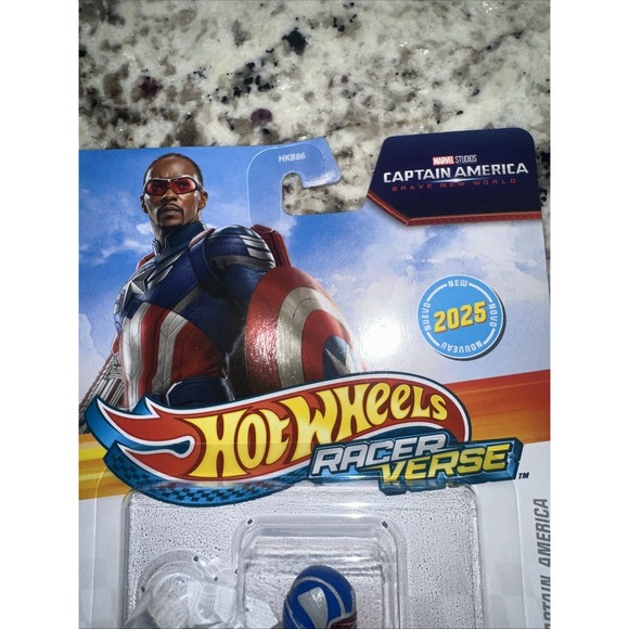 2025 hot wheels racer verse captain america brave new world - Picture 4 of 7